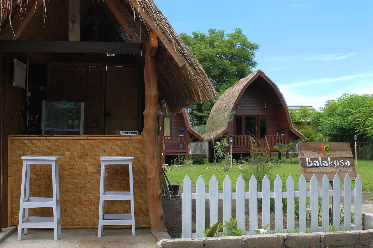 Balakosa Gili Meno Bungalow Exterior photo